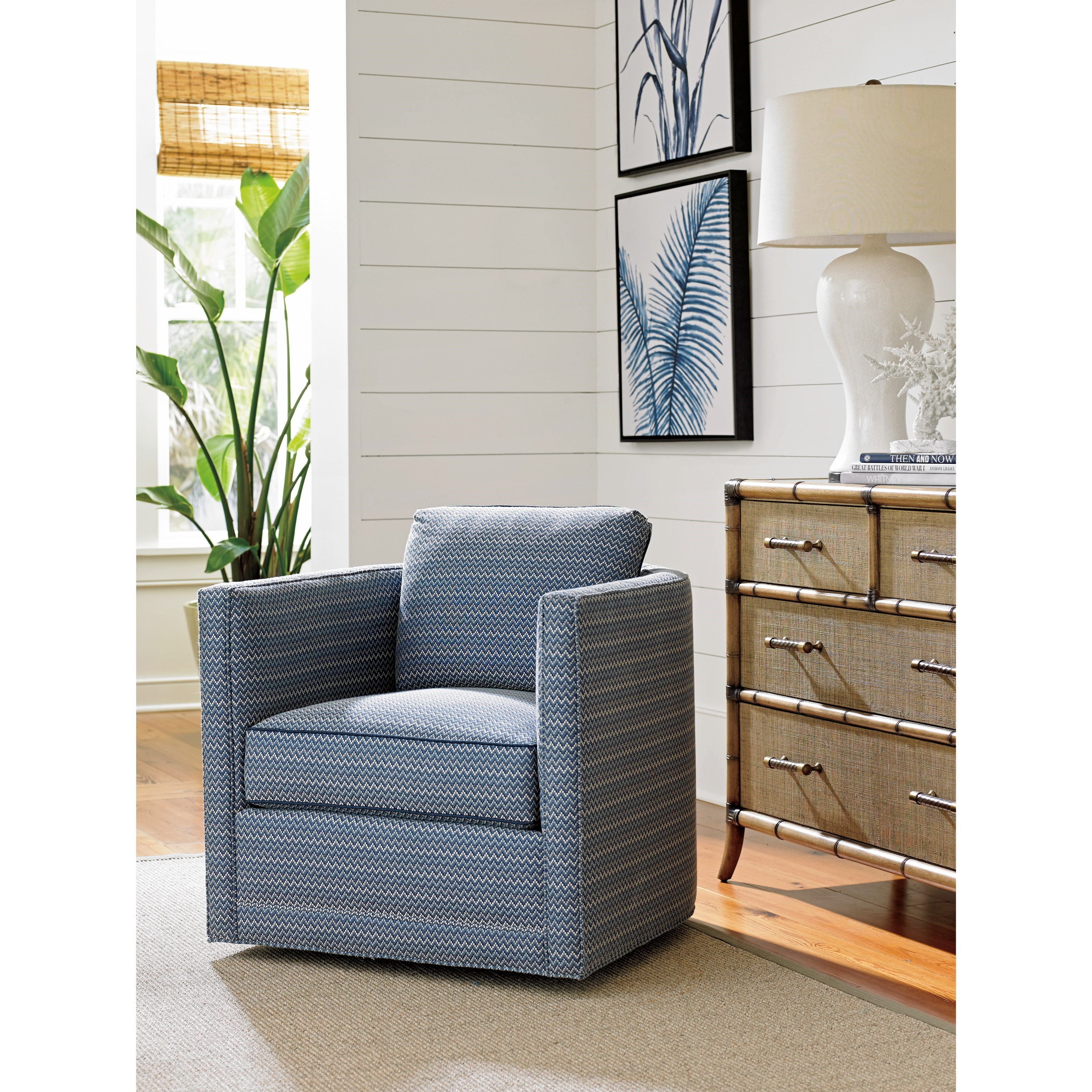 Tommy Bahama Home Twin Palms 727311SW 504331 Dorado Beach Swivel